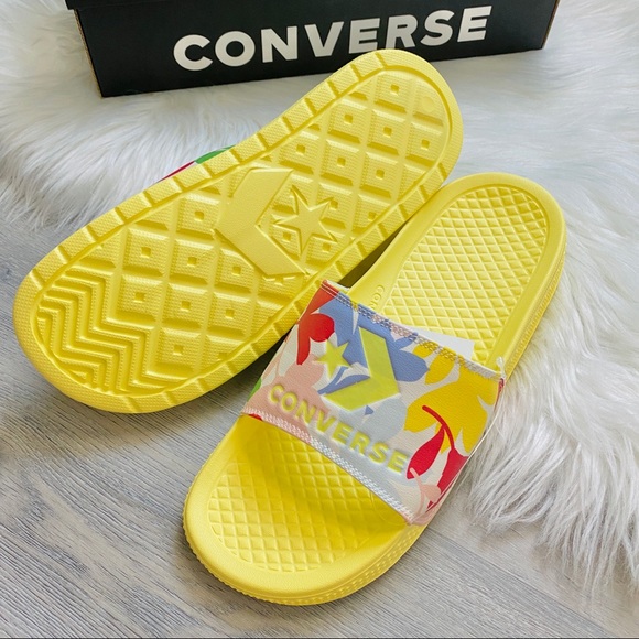 NWT Converse All Star Slide Slip Floral Women’s - Picture 2 of 5